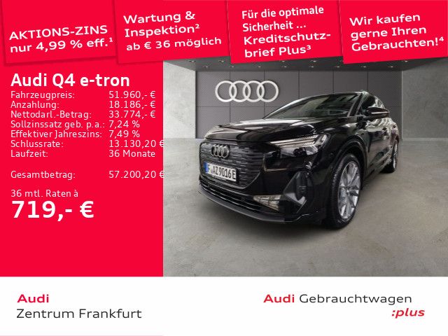 Audi Q4 e-tron 9.900 km 51.960 &euro; Frankfurt am Main 60314