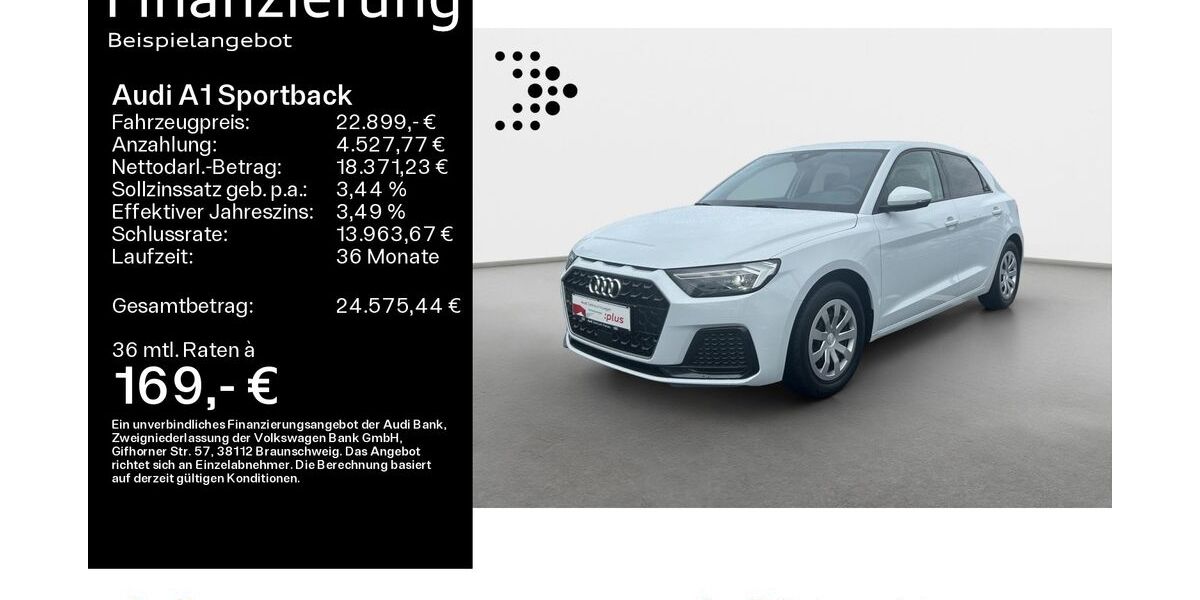 Audi A1 7.400 km 22.899 &euro; Hanau 63452
