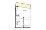Etagenwohnung Frankfurt am Main Westend-Süd - 2 Zimmer, 52 m&sup2;, 849.000&euro; | Angebot:26894578