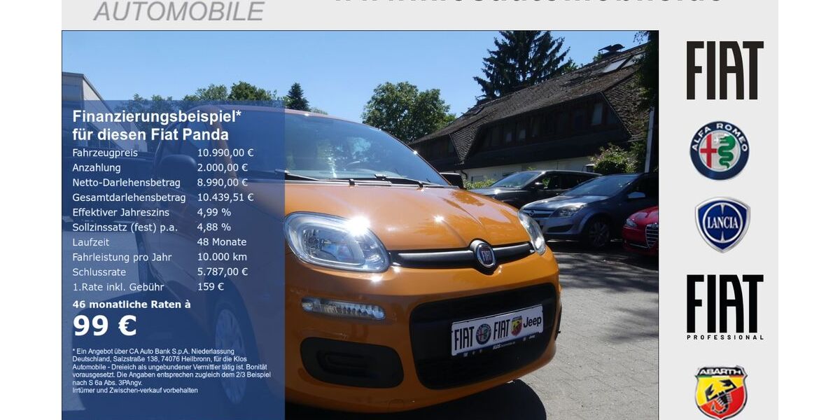 Fiat Panda 46.037 km 10.990 &euro; Dreieich 63303