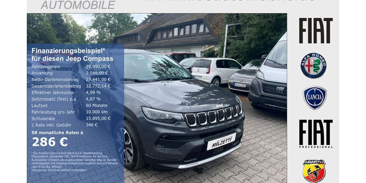 Jeep Compass 13.513 km 26.990 &euro; Dreieich 63303