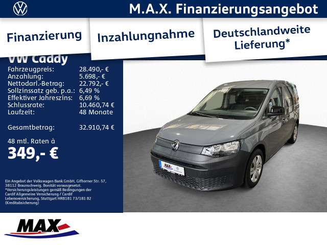 VW Caddy 23.200 km 28.490 &euro; Offenbach 63071