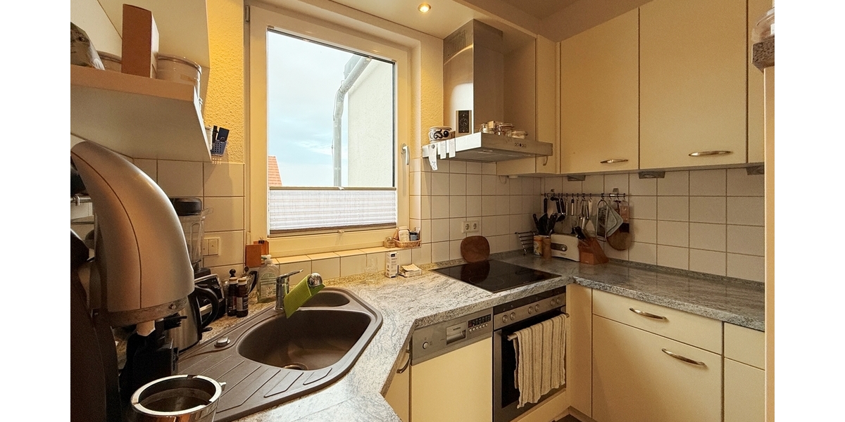 Bad Vilbel-Dortelweil: Moderne 3-Zimmerwohnung mit Traumblick und Dachterrasse! - Etagenwohnung Bad Vilbel | Angebot:24859161