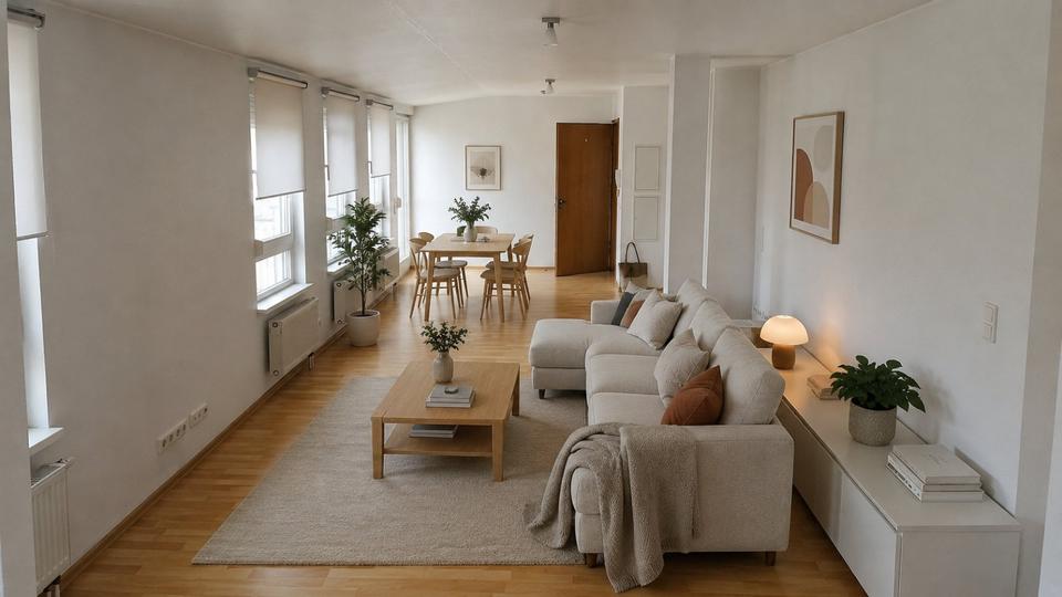Etagenwohnung Dreieich - 3 Zimmer, 101 m&sup2;, 2.200&euro; | Angebot:26461823