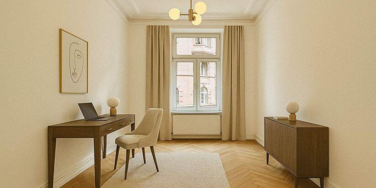 Etagenwohnung Frankfurt am Main Innenstadt - 4 Zimmer, 135 m&sup2;, 899.000&euro; | Angebot:25724948