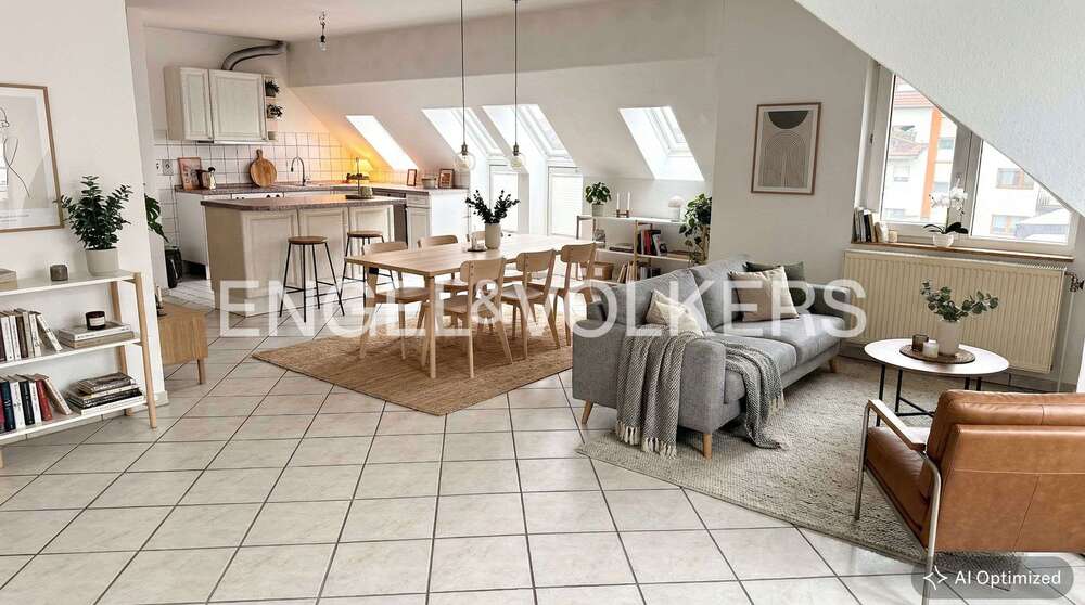 Etagenwohnung Oberursel (Taunus) - 2 Zimmer, 63 m&sup2;, 290.000&euro; | Angebot:24815714