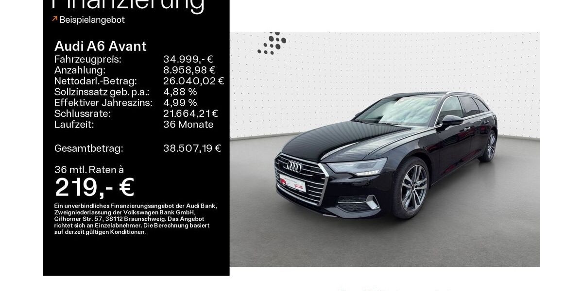 Audi A6 71.100 km 34.499 &euro; Linsengericht 63589