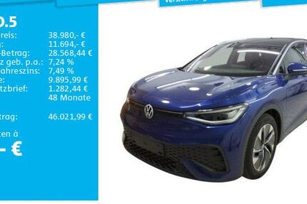 VW ID.5 6.620 km 38.980 &euro; Hanau 63452