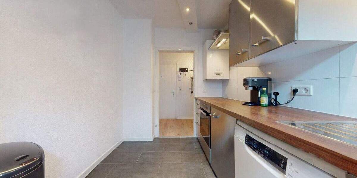 Etagenwohnung Frankfurt am Main Ostend - 2 Zimmer, 48 m&sup2;, 380.000&euro; | Angebot:25834647