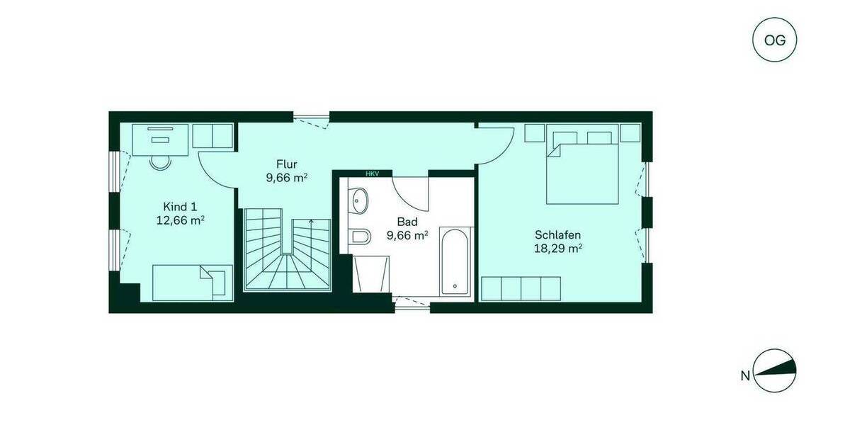 Reihenmittelhaus Langen - 5 Zimmer, 156 m&sup2;, 869.900&euro; | Angebot:26672336