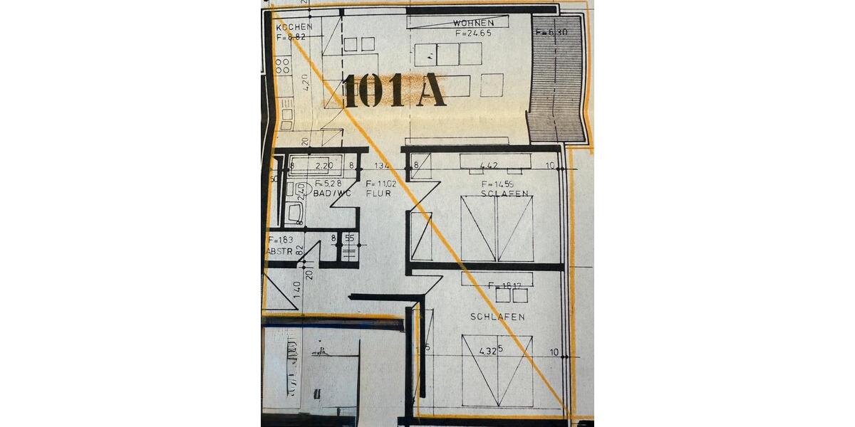 Etagenwohnung Egelsbach - 3 Zimmer, 87 m&sup2;, 269.999&euro; | Angebot:25994146