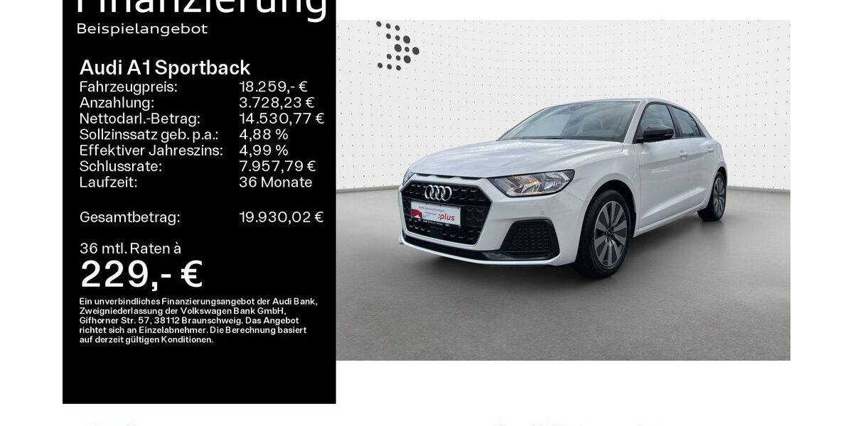 Audi A1 10.500 km 18.259 &euro; Hanau 63452