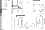 Etagenwohnung Frankfurt am Main Innenstadt - 1 Zimmer, 33 m&sup2;, 945&euro; | Angebot:26805767