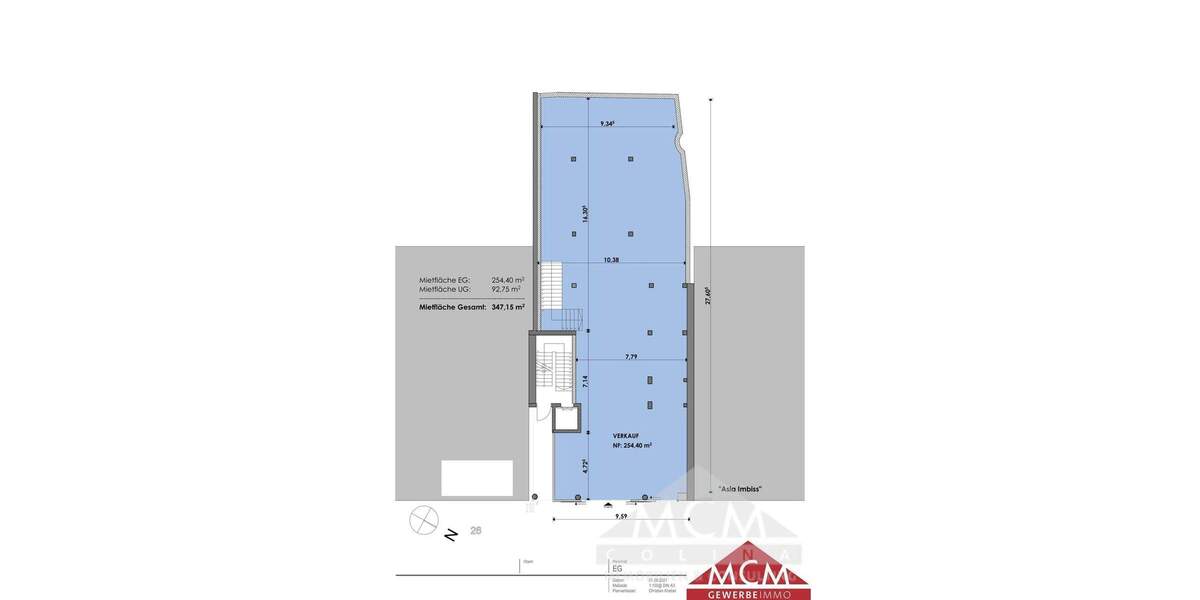 Gewerbeobjekt Frankfurt am Main / Sachsenhausen Sachsenhausen - 17.500&euro; | Angebot:25802259