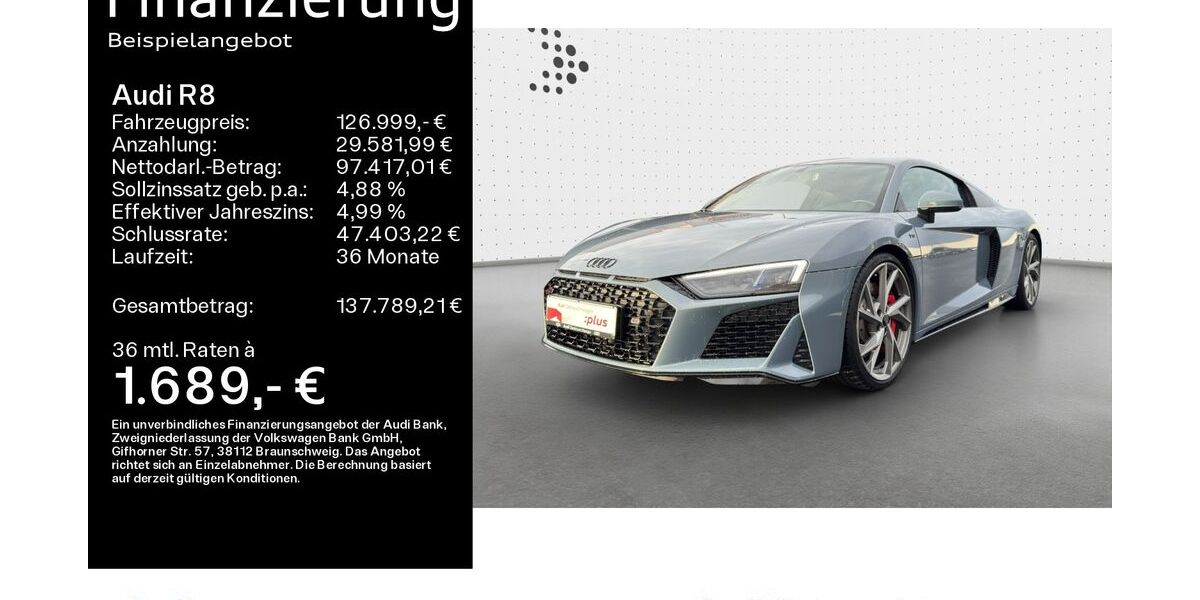 Audi R8 13.350 km 122.999 &euro; Hanau 63452