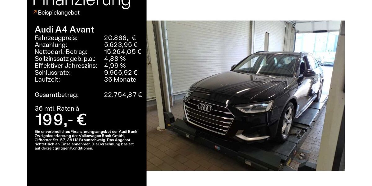Audi A4 74.600 km 20.888 &euro; Mühlheim 63165