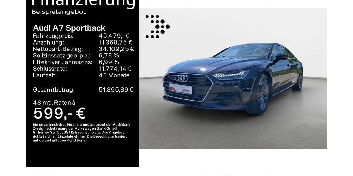 Audi A7 61.100 km 44.999 &euro; Hanau 63452