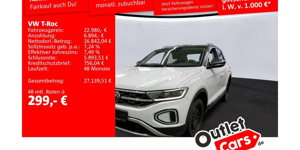 VW T-Roc 64.403 km 22.480 &euro; Frankfurt 60326