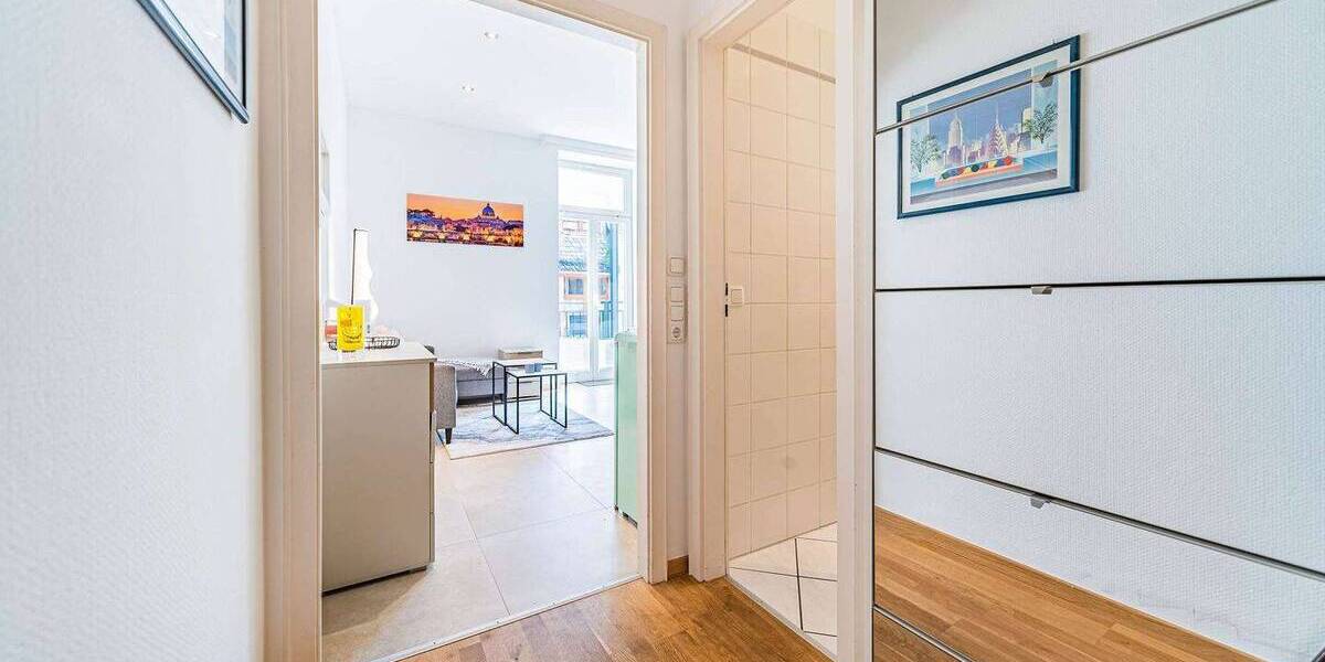 Etagenwohnung Frankfurt am Main Nordend-Ost - 1 Zimmer, 35 m&sup2;, 1.490&euro; | Angebot:25926596