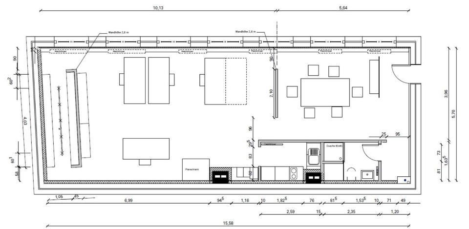 Gewerbeobjekt Frankfurt am Main Sachsenhausen - 1.950&euro; | Angebot:25444158