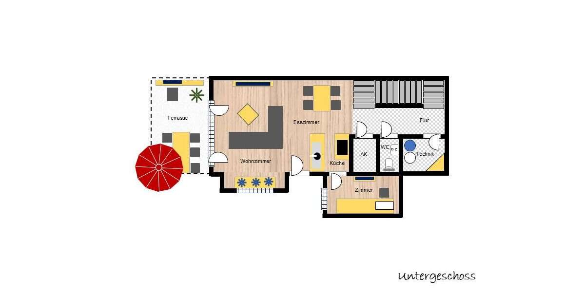 Doppelhaushälfte Glattbach - 5 Zimmer, 140 m&sup2;, 598.000&euro; | Angebot:26391486