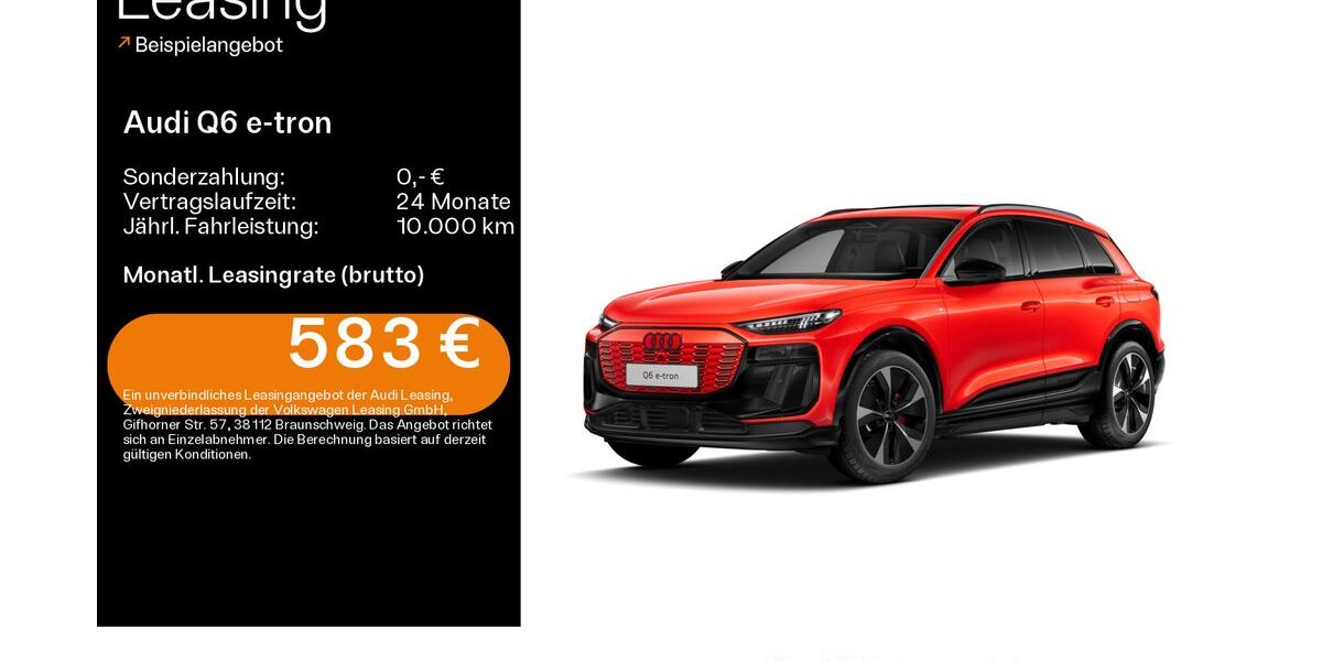 Audi Q6 e-tron 17.200 km 64.299 &euro; Linsengericht 63589