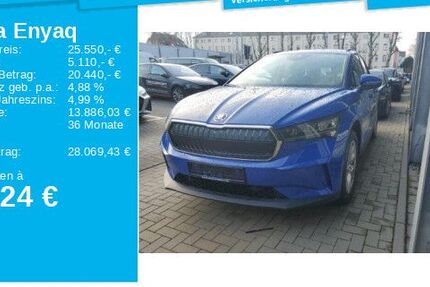Skoda Enyaq 22.554 km 25.550 &euro; Frankfurt 60326