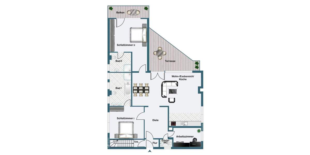 Einfamilienhaus Frankfurt am Main Niederursel - 3 Zimmer, 137 m&sup2;, 1.080.000&euro; | Angebot:25663791