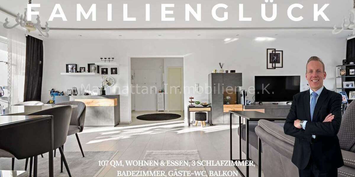 Etagenwohnung Frankfurt am Main Sossenheim - 4 Zimmer, 107 m&sup2;, 440.000&euro; | Angebot:24724150