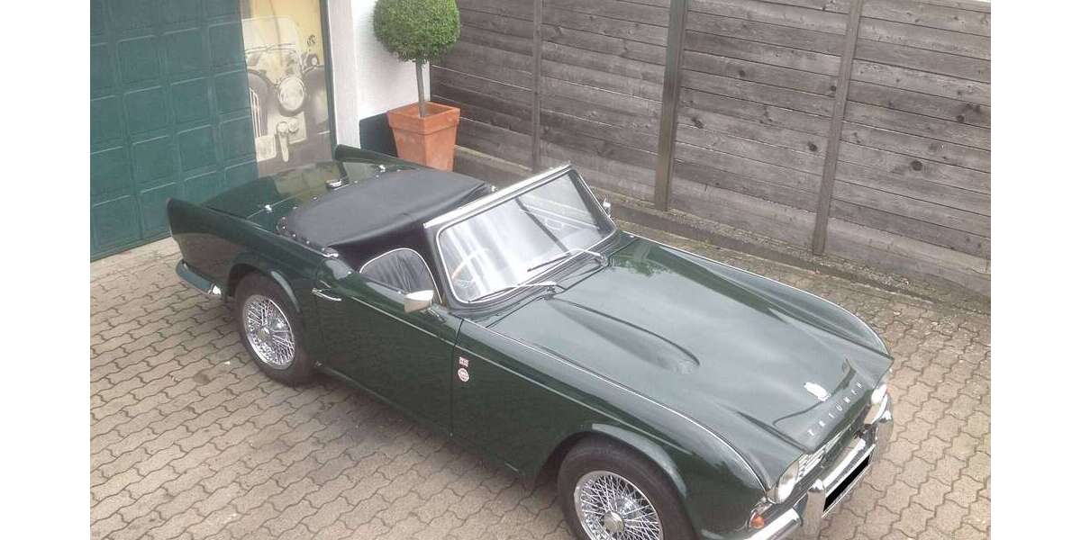 Triumph TR4 30.000 km 18.900 &euro; Geiselbach 63826