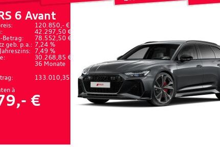 Audi RS6 9.426 km 120.850 &euro; Frankfurt am Main 60314