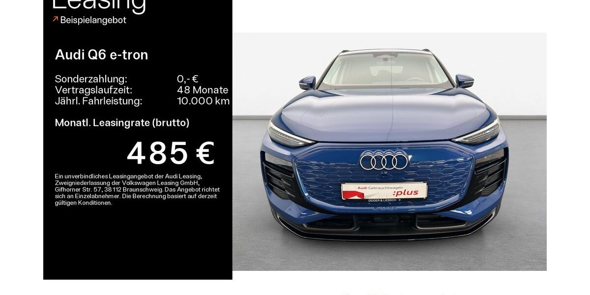 Audi Q6 e-tron 7.100 km 50.959 &euro; Linsengericht 63589