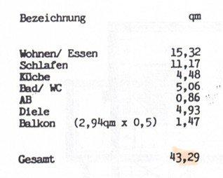 Dachgeschoßwohnung Bad Vilbel - 2 Zimmer, 43 m&sup2;, 244.000&euro; | Angebot:26014315