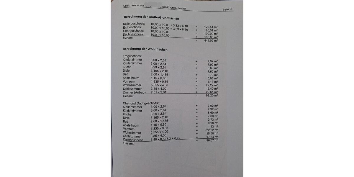 Mehrfamilienhaus, Wohnhaus Groß-Umstadt Umstadt - 9 Zimmer, 171 m&sup2;, 599.000&euro; | Angebot:25182040