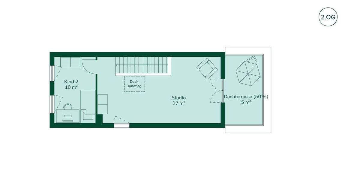 Reihenmittelhaus Langen - 5 Zimmer, 156 m&sup2;, 864.900&euro; | Angebot:25896425