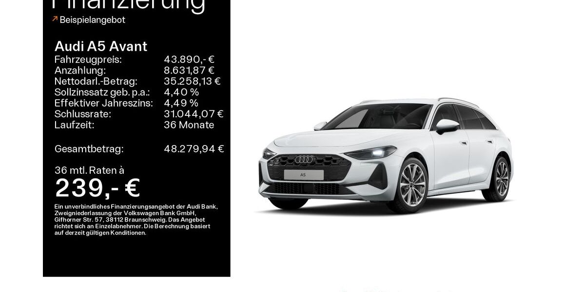 Audi A5 31.137 km 43.890 &euro; Bad Nauheim 61231
