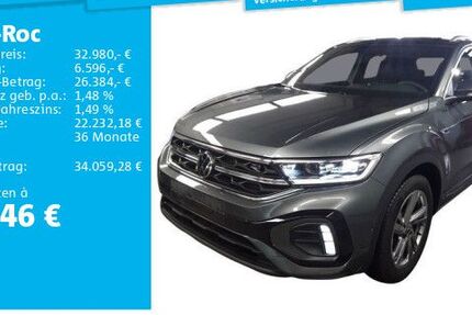 VW T-Roc 13.507 km 32.980 &euro; Hanau 63452