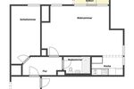 Etagenwohnung Friedrichsdorf - 2 Zimmer, 46 m&sup2;, 184.000&euro; | Angebot:26451847
