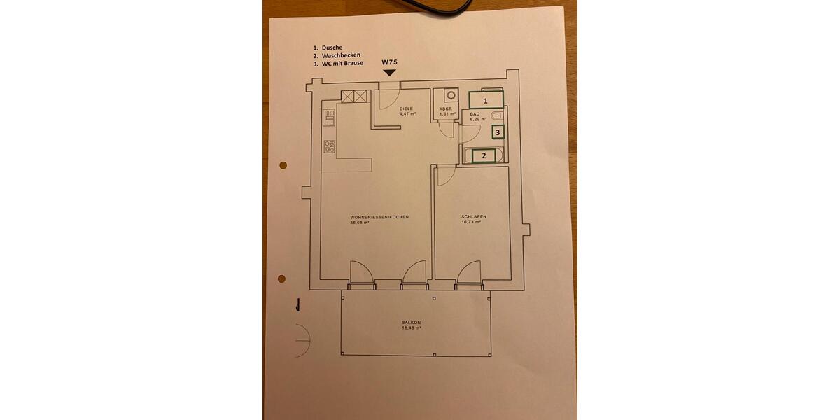 Etagenwohnung Offenbach am Main Bieberer Berg - 2 Zimmer, 80 m&sup2;, 2.190&euro; | Angebot:26116165