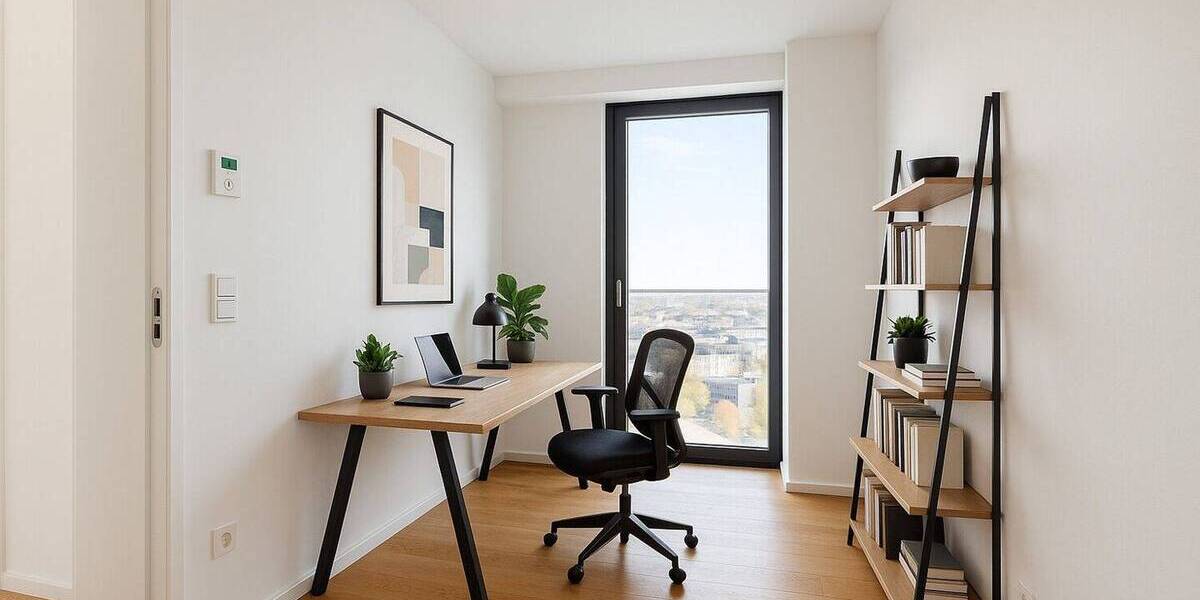 Etagenwohnung Frankfurt am Main Gallus - 4 Zimmer, 112 m&sup2;, 1.090.000&euro; | Angebot:25968526