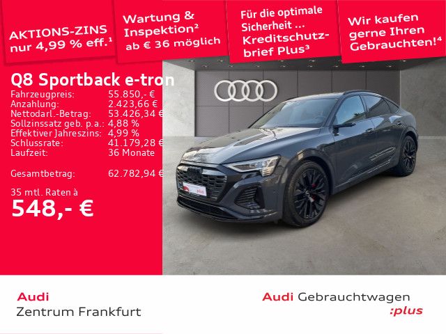 Audi Q8 e-tron 42.202 km 55.850 &euro; Frankfurt am Main 60326