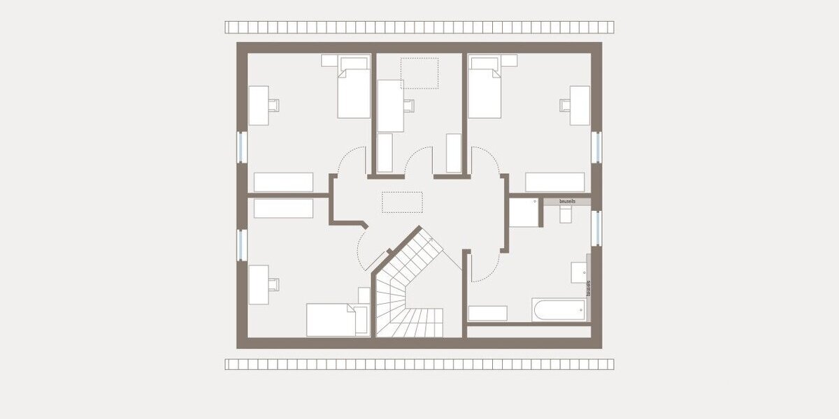 Modernes projektiertes Einfamilienhaus in Nidderau --malerfertig inkl. Grundstück - Einfamilienhaus Nidderau Ostheim | Angebot:27452506