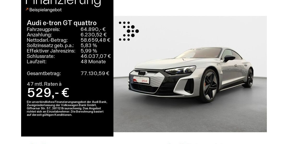 Audi e-tron GT 23.607 km 64.890 &euro; Oberursel 61440