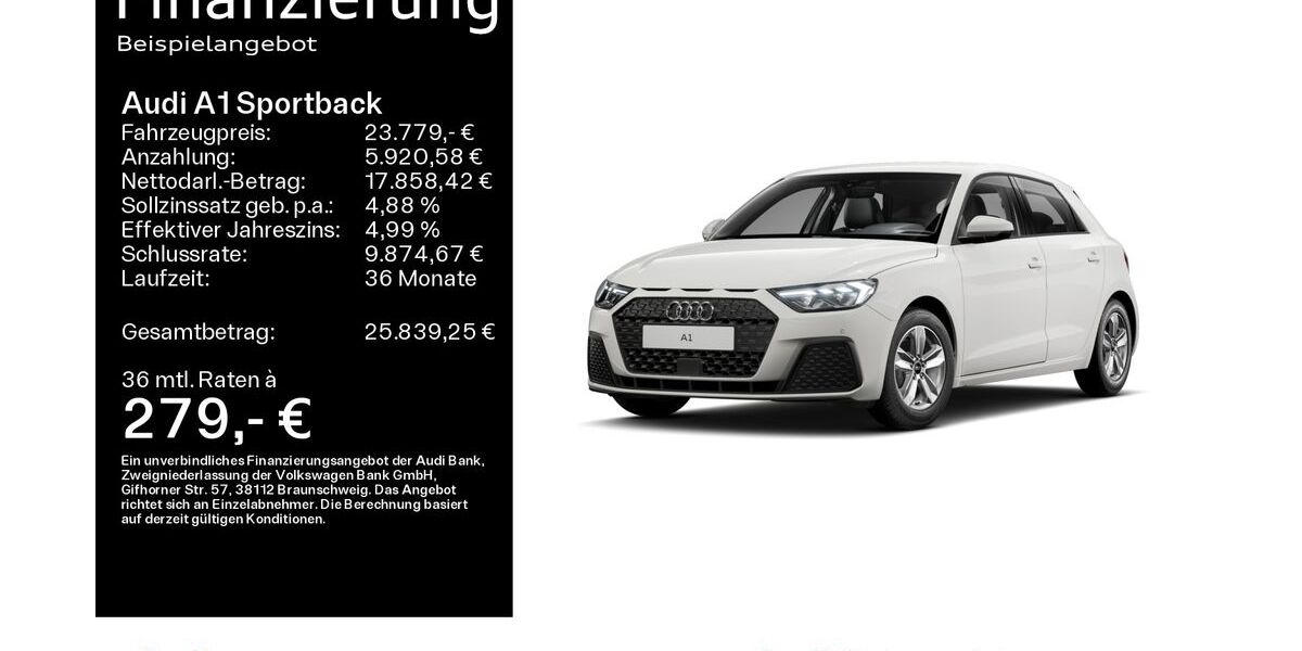 Audi A1 57.800 km 22.899 &euro; Hanau 63452