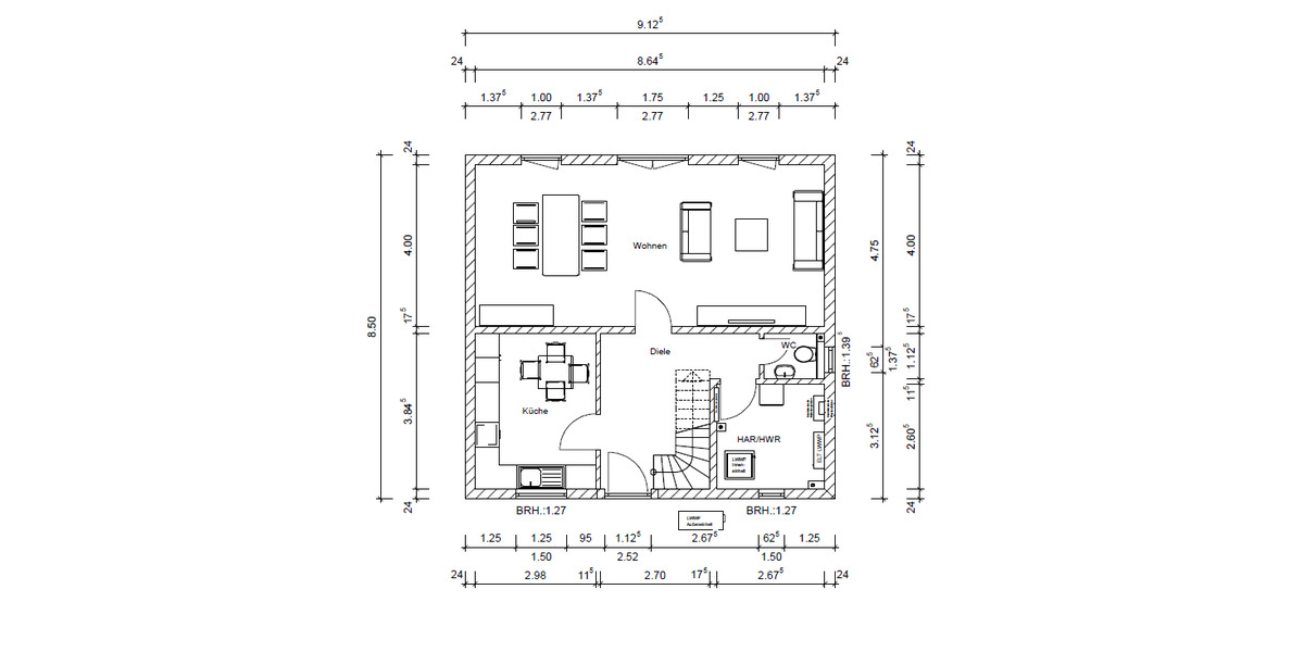 Einfamilienhaus Florstadt - Stammheim Stammheim - 4 Zimmer, 120 m&sup2;, 499.000&euro; | Angebot:25691977