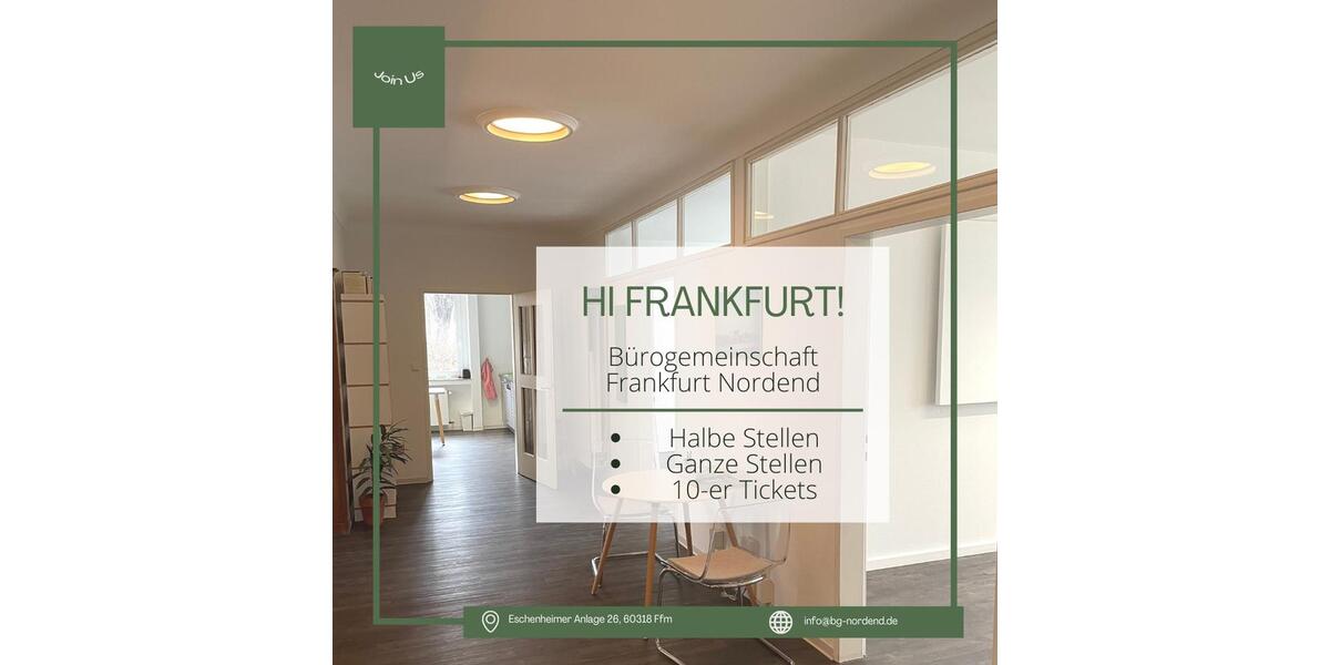 Gewerbeobjekt Frankfurt am Main Nordend West - 250&euro; | Angebot:24955937