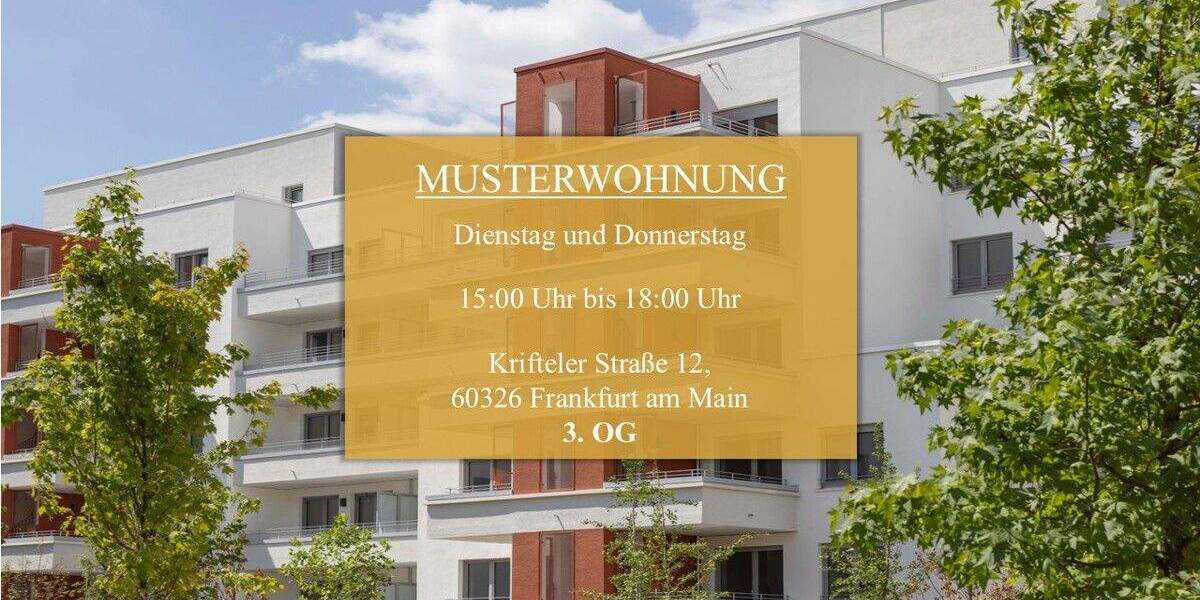 Etagenwohnung Frankfurt am Main Gallus - 2 Zimmer, 54 m&sup2;, 429.900&euro; | Angebot:25747682