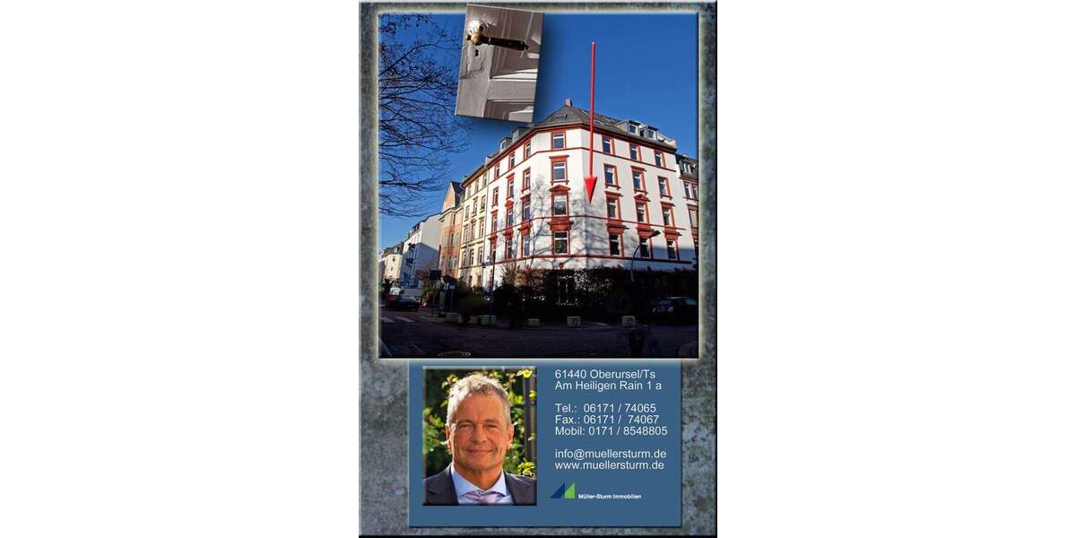 Etagenwohnung Frankfurt am Main Nordend-Ost - 3 Zimmer, 80 m&sup2;, 650.000&euro; | Angebot:25770338