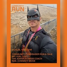 Community Fundraiser Run & Talk 21.06.2026 Ignatz Bubis-Gemeindezentrum
