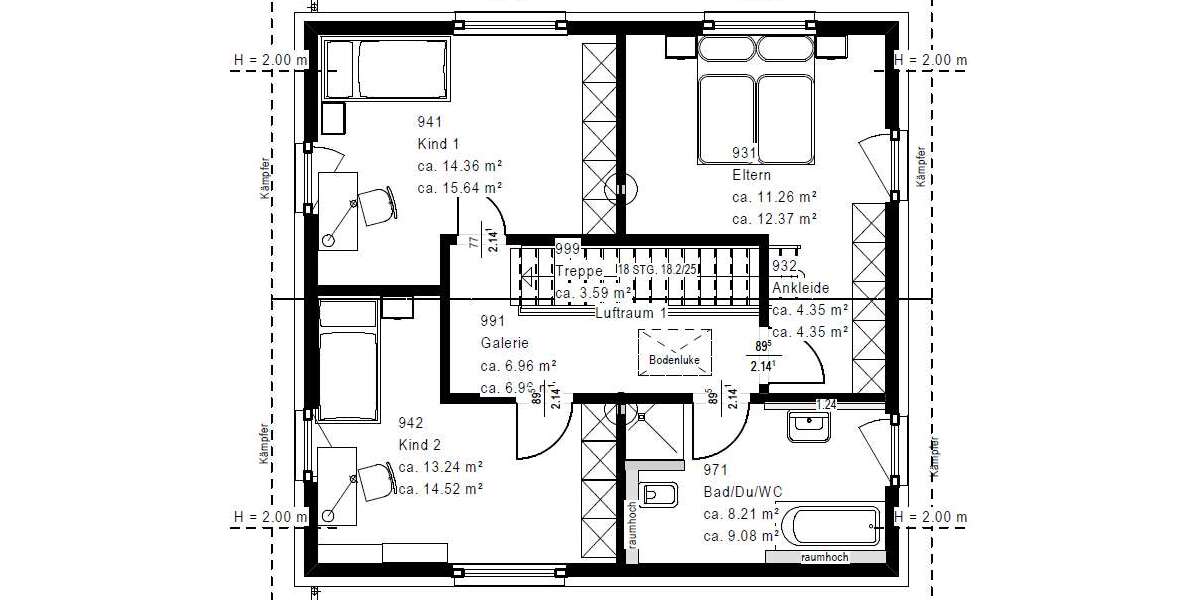 Einfamilienhaus Gründau Rothenbergen - 4 Zimmer, 129 m&sup2;, 449.990&euro; | Angebot:25679138